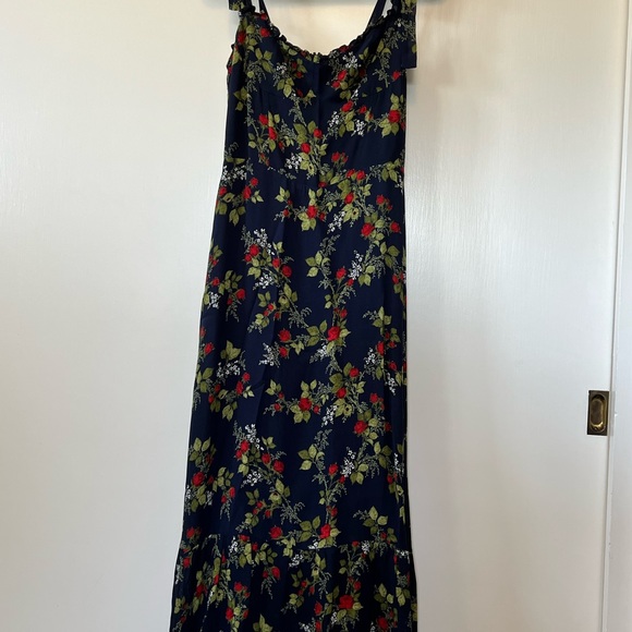 Reformation Nikita dress in Bordeaux size 10 - Picture 2 of 10